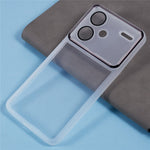 DKSM Series For Xiaomi Redmi Note 13 Pro+ 5G Case Electroplated Camera Frame TPU Phone Cover