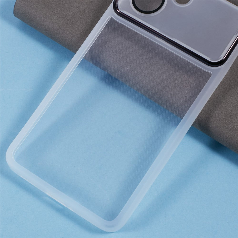 DKSM Series For Xiaomi Redmi Note 13 Pro+ 5G Case Electroplated Camera Frame TPU Phone Cover