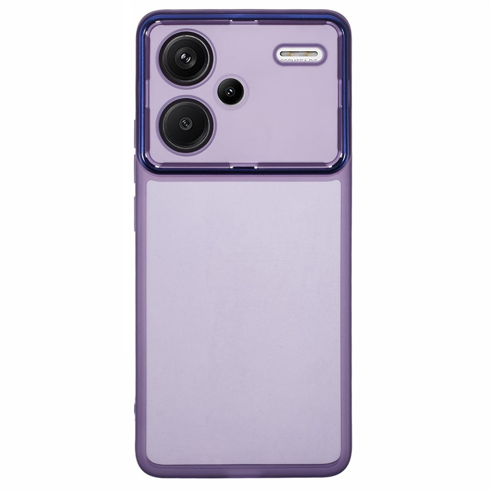 DKSM Series For Xiaomi Redmi Note 13 Pro+ 5G Case Electroplated Camera Frame TPU Phone Cover