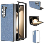 ABEEL til Samsung Galaxy Z Fold6 5G Etui Rhinestone Tekstur PU+PC Telefoncover