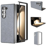 ABEEL til Samsung Galaxy Z Fold6 5G Etui Rhinestone Tekstur PU+PC Telefoncover