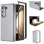 ABEEL til Samsung Galaxy Z Fold6 5G Etui Rhinestone Tekstur PU+PC Telefoncover