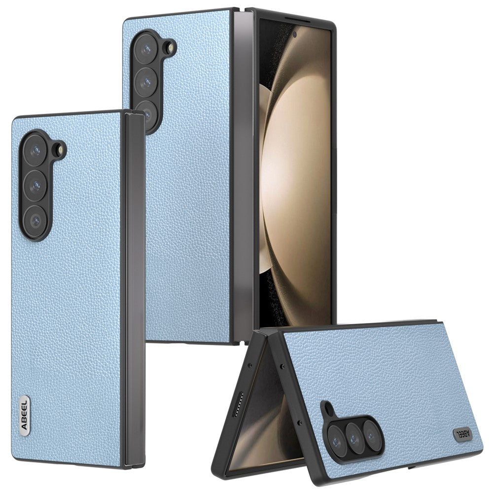 ABEEL For Samsung Galaxy Z Fold6 5G Case Litchi Texture Non-Slip Phone Cover