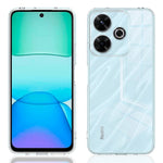 For Xiaomi Redmi Note 13R 5G Clear Case TPU+Acrylic Shockproof Phone Cover