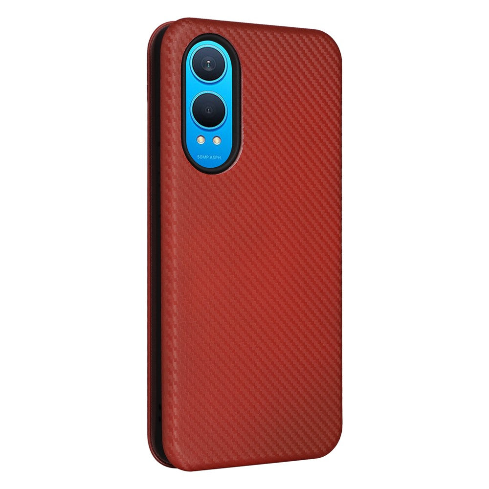 OnePlus Nord CE4 Lite 5G / Oppo K12x 5G (Kina) fodral med korthållare och PU-läder, mobilfodral med magnetisk stängning