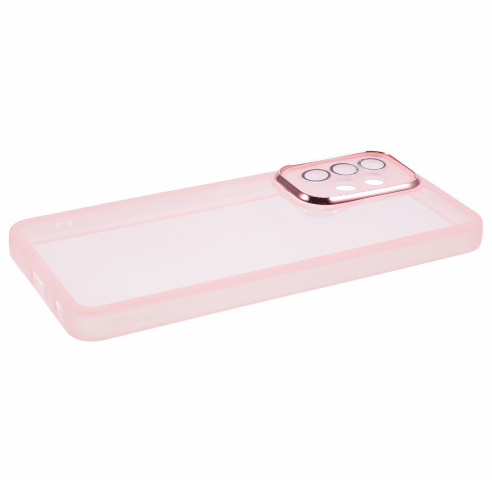 DKSM-serie til Samsung Galaxy M32 5G / A32 5G-cover Elektropletteret kameraramme TPU-telefoncover