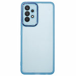 DKSM-serie til Samsung Galaxy M32 5G / A32 5G-cover Elektropletteret kameraramme TPU-telefoncover