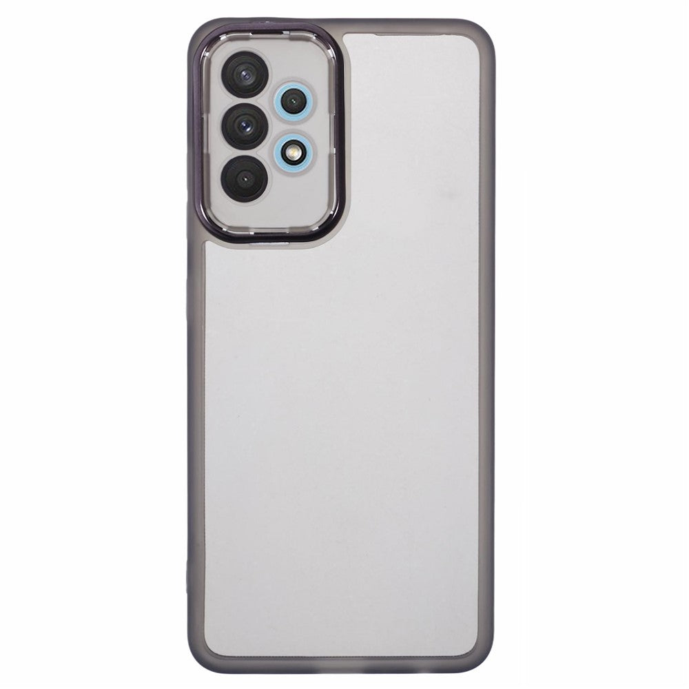 DKSM-serie til Samsung Galaxy M32 5G / A32 5G-cover Elektropletteret kameraramme TPU-telefoncover