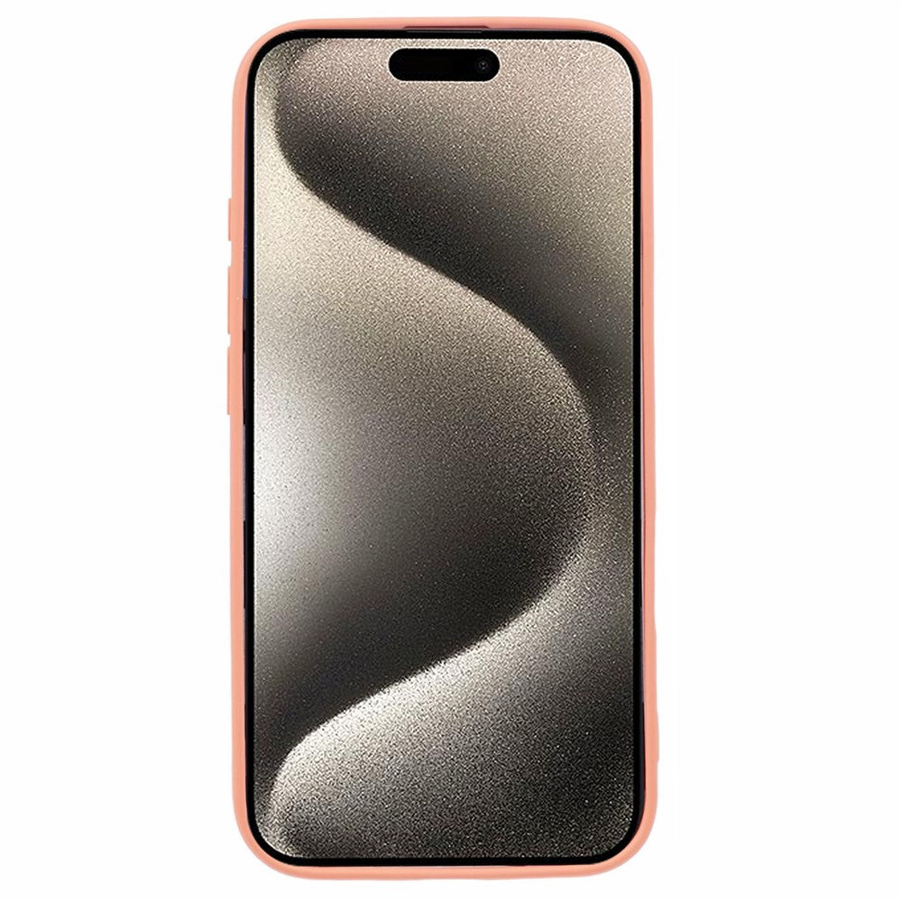 For iPhone 16 Plus Case Soft Fiber Lining TPU Phone Cover Camera Lens Protection