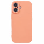 For iPhone 16 Plus Case Soft Fiber Lining TPU Phone Cover Camera Lens Protection