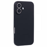 For iPhone 16 Plus Case Soft Fiber Lining TPU Phone Cover Camera Lens Protection