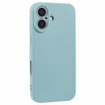 For iPhone 16 Plus Case Soft Fiber Lining TPU Phone Cover Camera Lens Protection