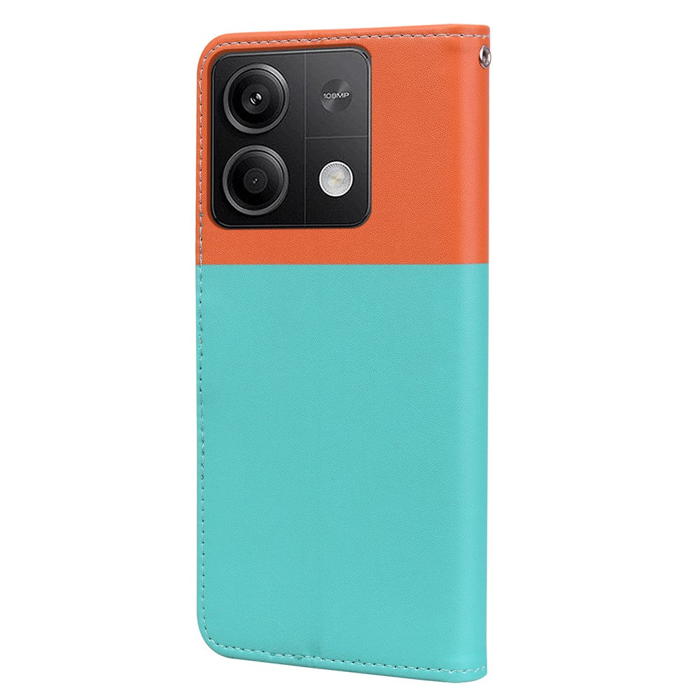 Cartoon Pet Series for Xiaomi Redmi Note 13 4G Wallet Phone Case Splicing Leather Flip Cover