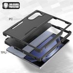 For Samsung Galaxy Z Fold6 5G Case Protective 2-in-1 PC+TPU Phone Cover