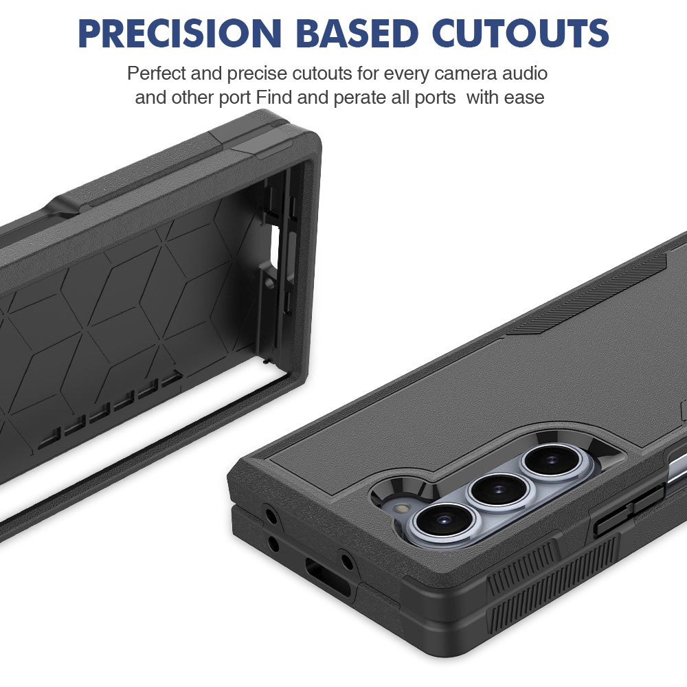 For Samsung Galaxy Z Fold6 5G Case Protective 2-in-1 PC+TPU Phone Cover