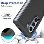 For Samsung Galaxy Z Fold6 5G Case Protective 2-in-1 PC+TPU Phone Cover