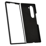 Til Samsung Galaxy Z Fold6 5G Etui Retro Læderbelagt PC Telefoncover med Penneholder