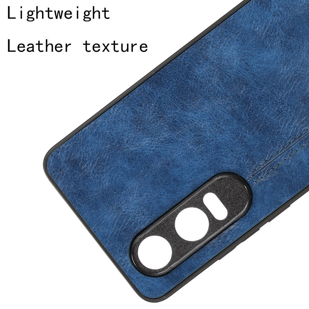 For OnePlus Nord CE4 Lite 5G / Oppo K12x 5G (China) Case Stitching Line Leather Back Phone Cover