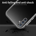 MOFI For Samsung Galaxy M35 5G Case Transparent TPU Protective Phone Cover
