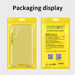 MOFI For Samsung Galaxy M35 5G Case Transparent TPU Protective Phone Cover