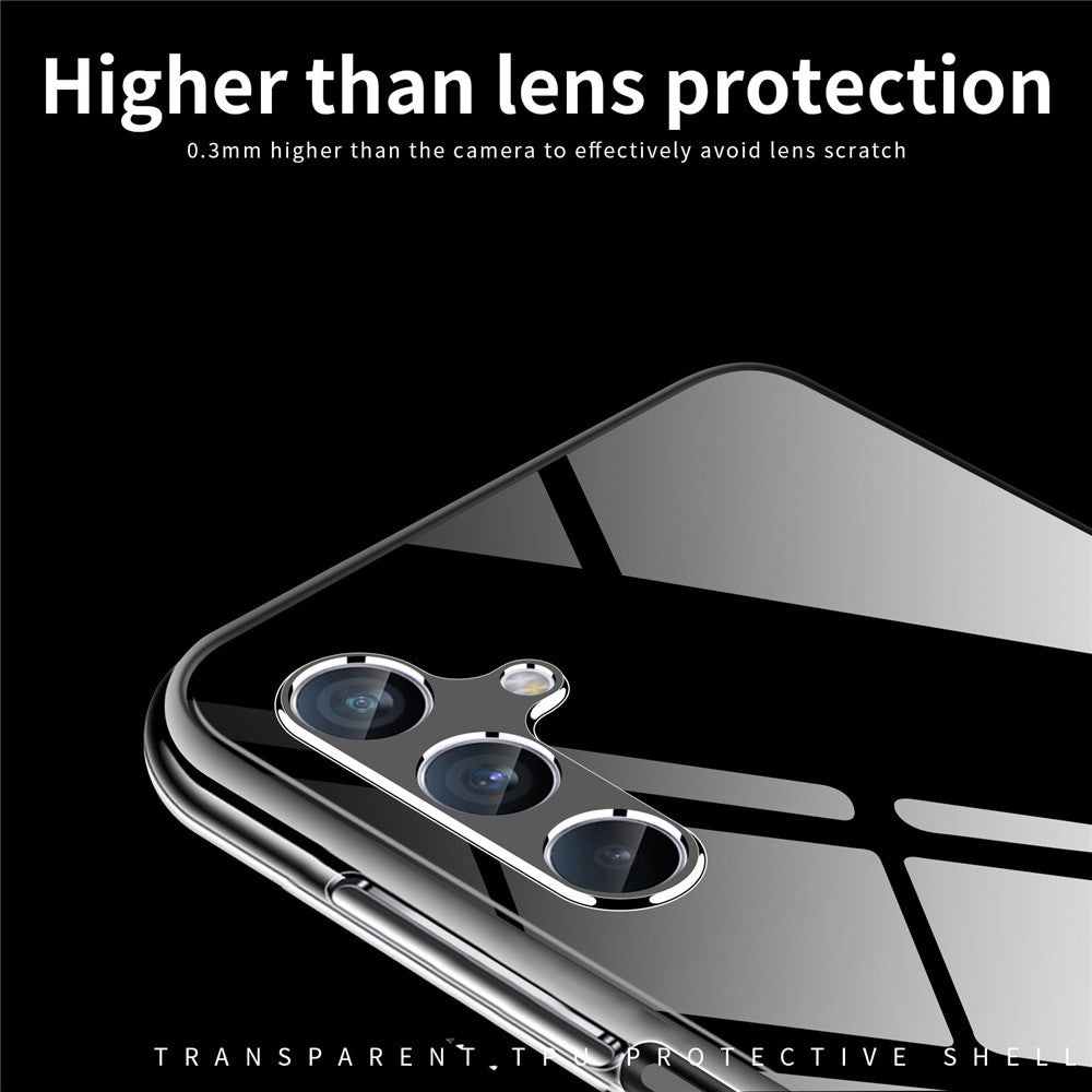 MOFI For Samsung Galaxy M35 5G Case Transparent TPU Protective Phone Cover