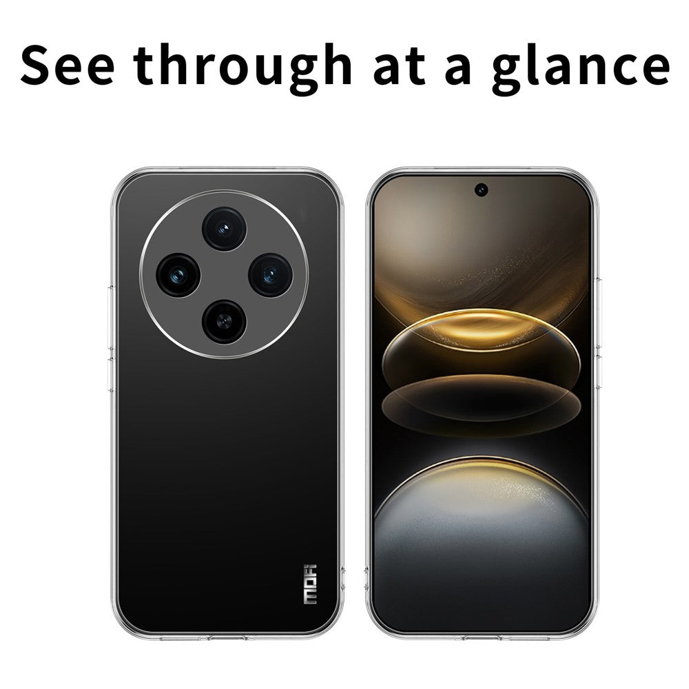 MOFI For Oppo Reno12 F 5G TPU Case Transparent Mobile Phone Cover