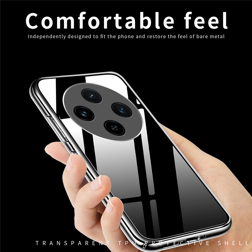 MOFI For Oppo Reno12 F 5G TPU Case Transparent Mobile Phone Cover