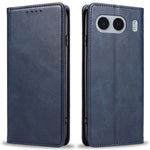 Til OnePlus Nord 4 Etui Pung Læder Folio Telefoncover Magnetisk Absorption Kalvetekstur