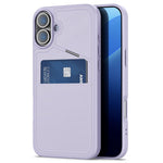 DUX DUCIS Rafi II Series for iPhone 16 Plus Magnetic Phone Case Card Holder Leather Back Cover