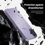 DUX DUCIS Rafi II Series for iPhone 16 Plus Magnetic Phone Case Card Holder Leather Back Cover