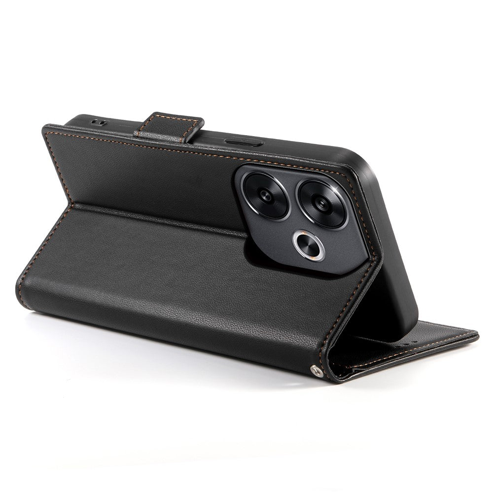 DF-010 For Xiaomi Redmi Turbo 3 5G / Poco F6 5G Stand Case PU Leather Wallet Phone Cover