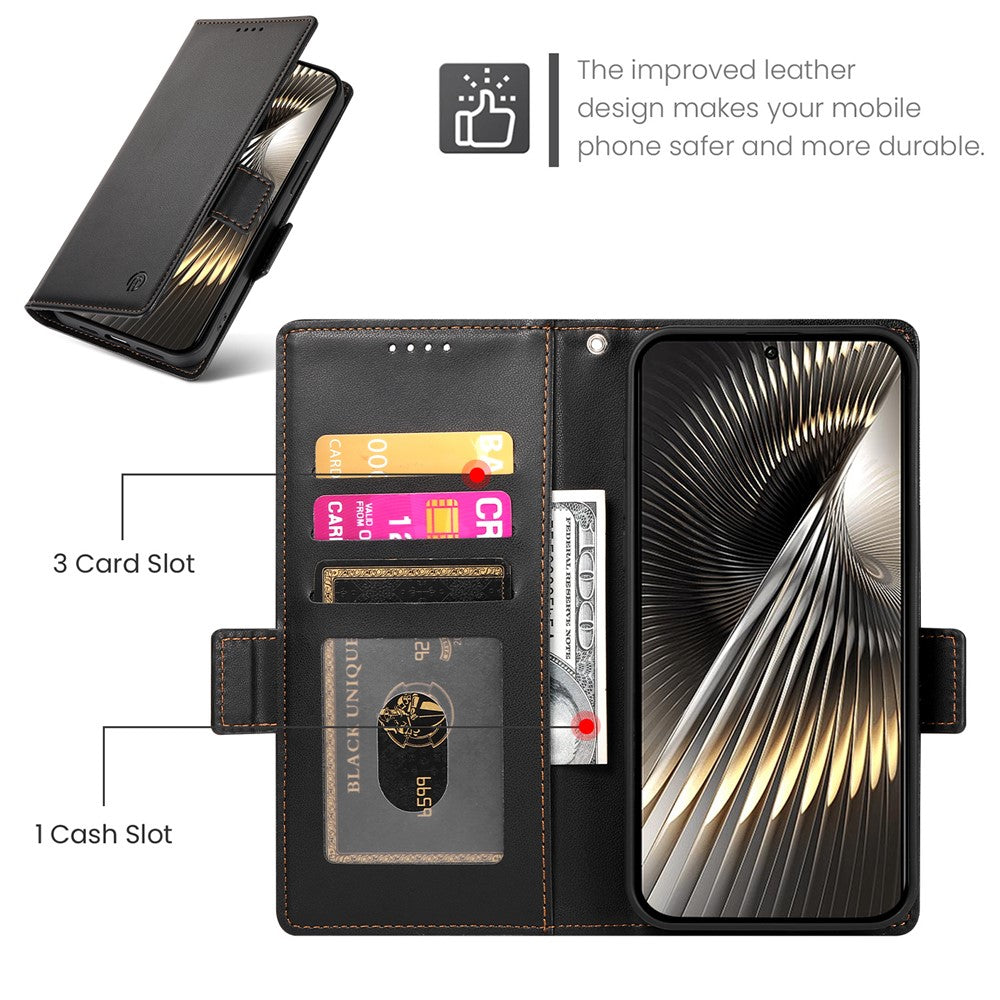 DF-010 For Xiaomi Redmi Turbo 3 5G / Poco F6 5G Stand Case PU Leather Wallet Phone Cover