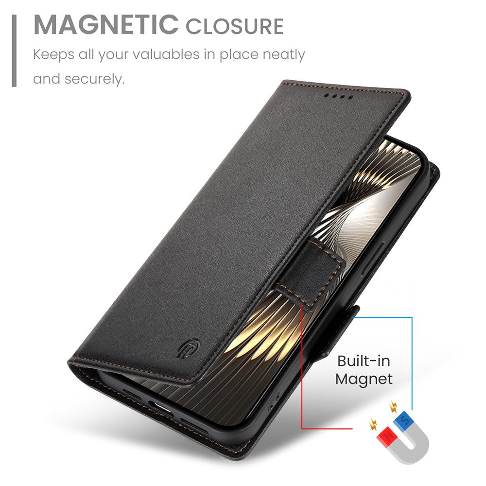 DF-010 For Xiaomi Redmi Turbo 3 5G / Poco F6 5G Stand Case PU Leather Wallet Phone Cover