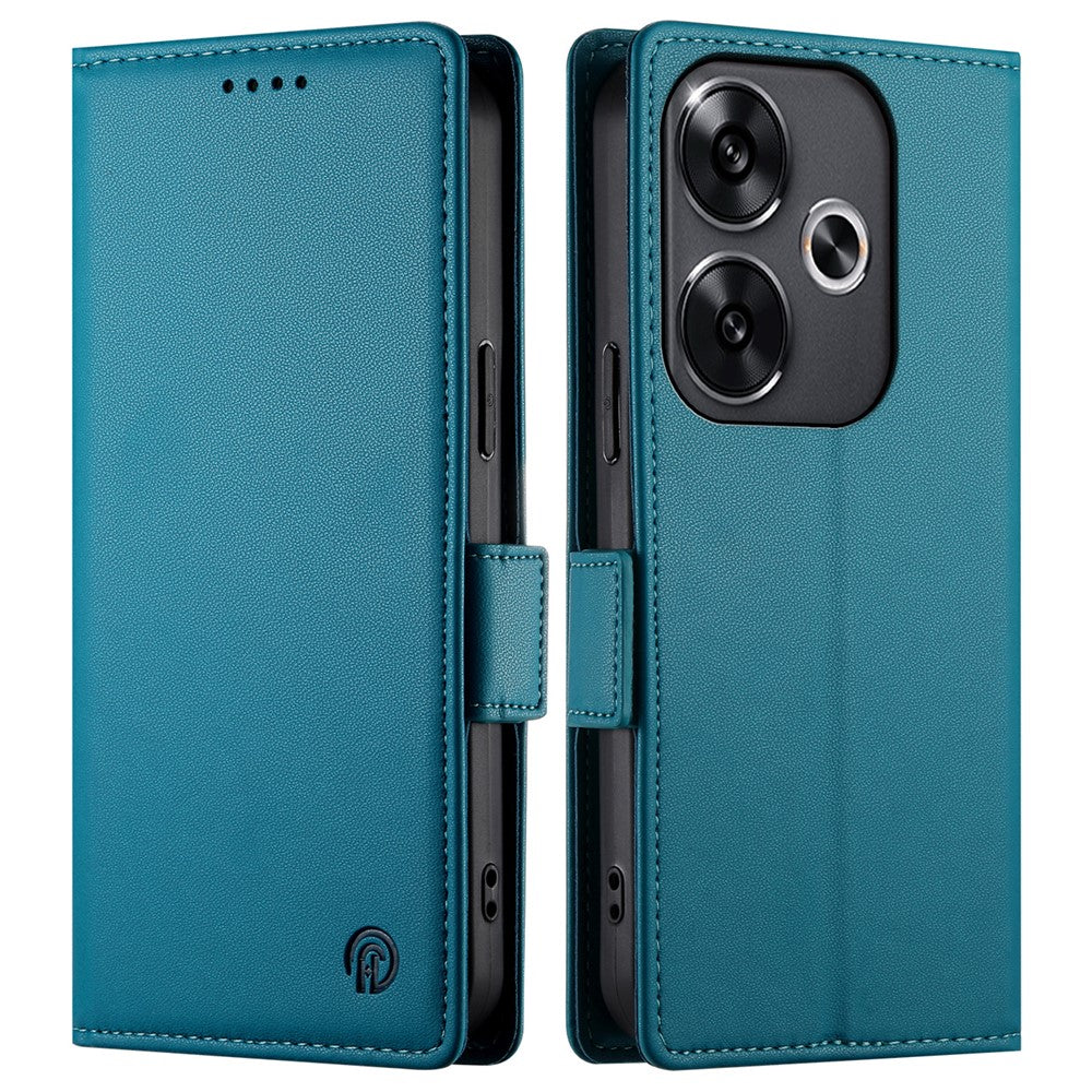 DF-010 For Xiaomi Redmi Turbo 3 5G / Poco F6 5G Stand Case PU Leather Wallet Phone Cover