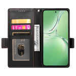DF-010 For Oppo K12 / OnePlus Nord CE4 5G Stand Case Anti-Drop PU Leather Wallet Phone Cover