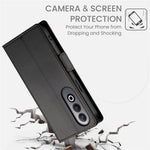 DF-010 For Oppo K12 / OnePlus Nord CE4 5G Stand Case Anti-Drop PU Leather Wallet Phone Cover