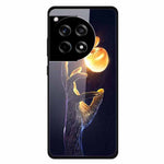 OnePlus 12R 5G / Ace 3 5G-skal Snyggt mönster PC+TPU+härdat glas Mobilskal