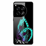 OnePlus 12R 5G / Ace 3 5G-skal Snyggt mönster PC+TPU+härdat glas Mobilskal