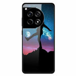 OnePlus 12R 5G / Ace 3 5G-skal Snyggt mönster PC+TPU+härdat glas Mobilskal