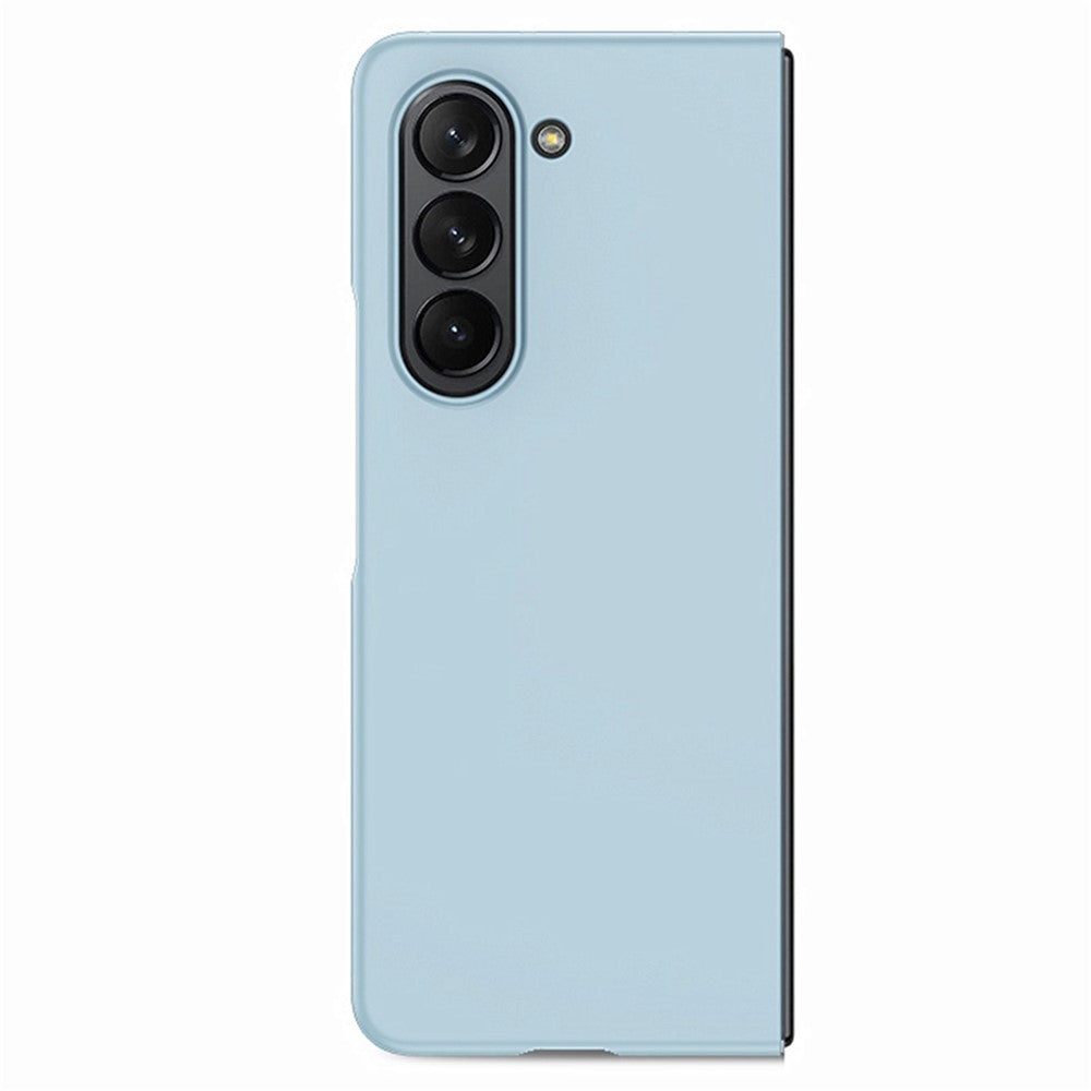 For Samsung Galaxy Z Fold6 5G Case Rubberized PC Phone Cover with Tempered Glass Film