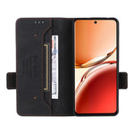 For Oppo Reno12 F 5G Case Hardware Decor Leather Wallet Phone Cover