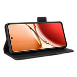 For Oppo Reno12 F 5G Case Hardware Decor Leather Wallet Phone Cover
