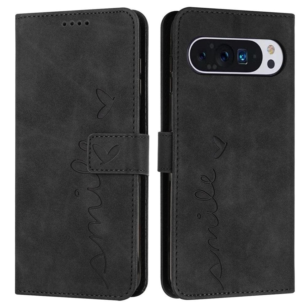 Til Google Pixel 10 Pro / 10 / 9 Pro / 9 etui Skin-Touch læderpung telefoncover