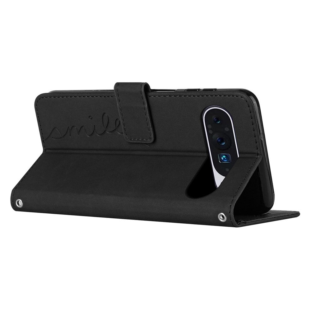 Til Google Pixel 10 Pro / 10 / 9 Pro / 9 etui Skin-Touch læderpung telefoncover