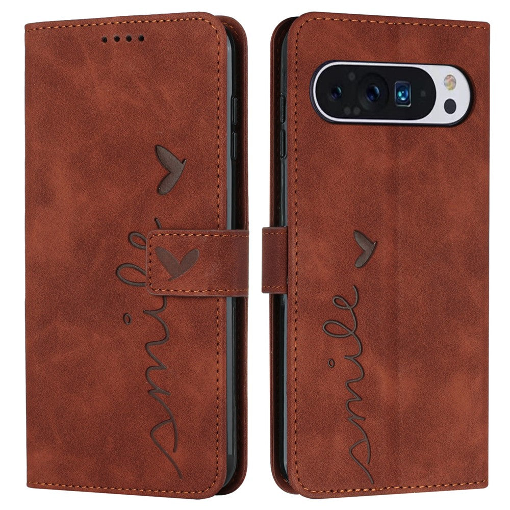 Til Google Pixel 10 Pro / 10 / 9 Pro / 9 etui Skin-Touch læderpung telefoncover