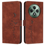 For Oppo Reno12 F 5G Case PU Leather Stand Wrist Strap Purse Phone Cover