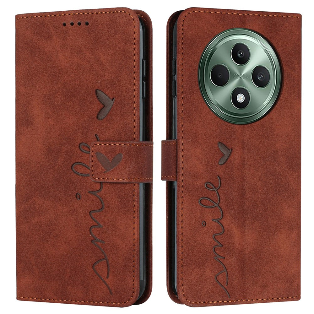 For Oppo Reno12 F 5G Case PU Leather Stand Wrist Strap Purse Phone Cover