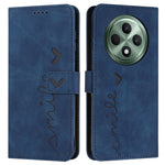 For Oppo Reno12 F 5G Case PU Leather Stand Wrist Strap Purse Phone Cover