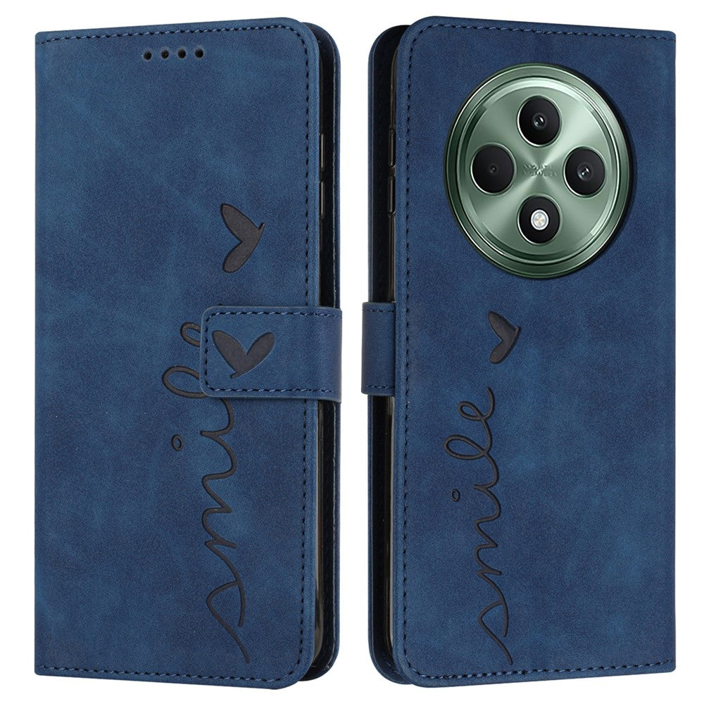 For Oppo Reno12 F 5G Case PU Leather Stand Wrist Strap Purse Phone Cover
