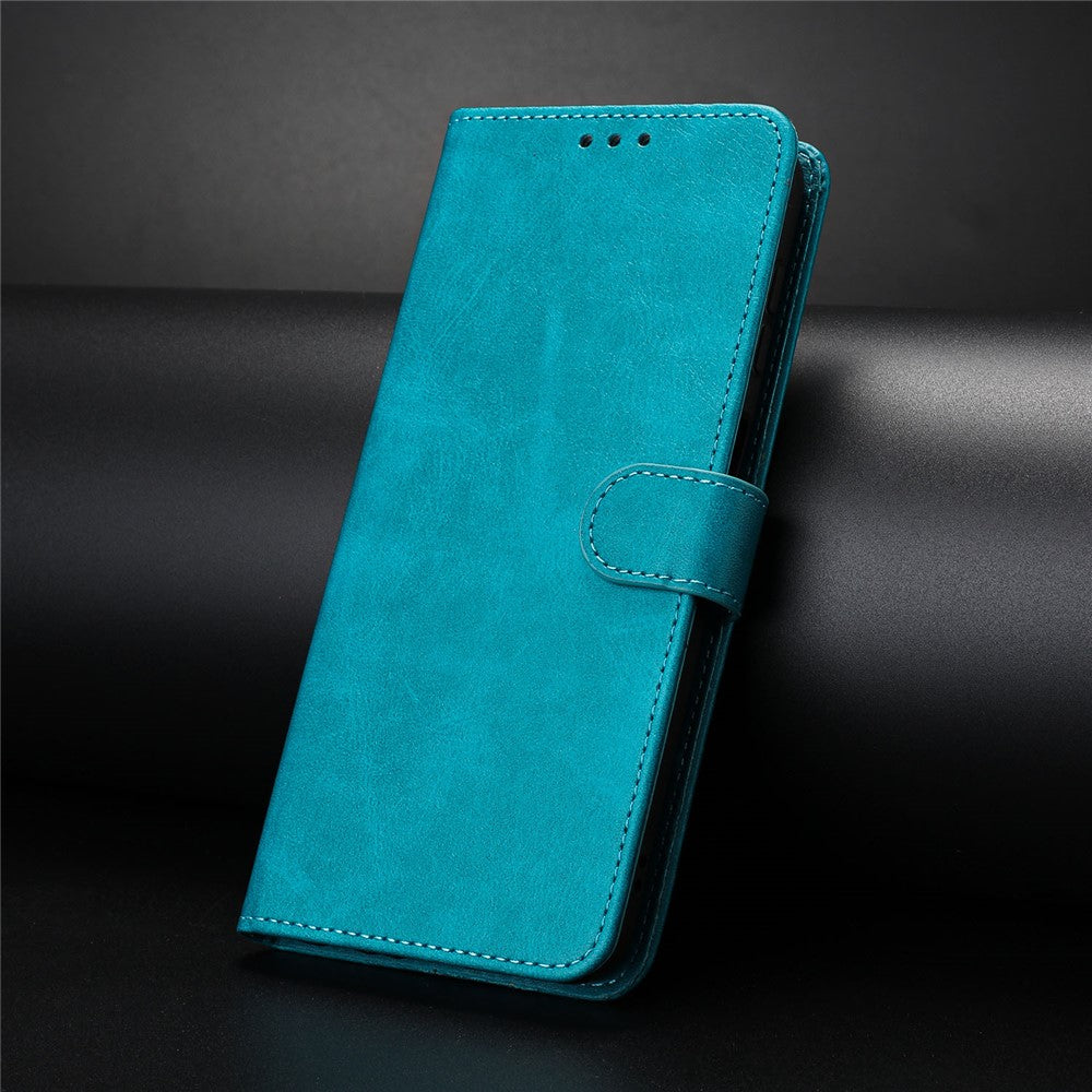 For Oppo Reno12 F 5G Case Calf Texture PU Leather Phone Cover Magnetic Clasp Handbag